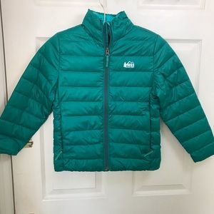 REI Green Puffer Jacket